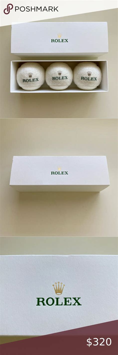 rolex tennis balls for sale|Rolex Tennis Balls Set of Two Including Outer Box .